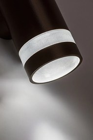 Aplica LED CCT perete exterior IP65 Urfa Line maro