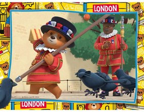 PUZZLE AVENTURILE LUI PADDINGTON 12, 16, 20, 24 PIESE - RAVENSBURGER (RVSPC01051)