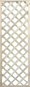 Ecran grilaj, natural, lemn, 60x120 cm, KALIFE TYP 1