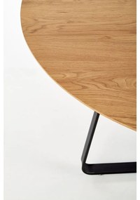 Masa de bucaterie Looper 2, stejar auriu / negru