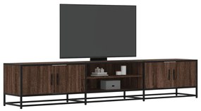 vidaXL Comodă TV, stejar maro, 210x35x41 cm, lemn prelucrat