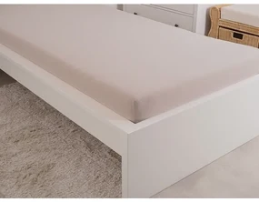 Cearșaf de pat jersey 4Home Ideal coffee , 90 x 200 cm, 90 x 200 cm