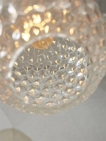 Pendul design decorativ Venice oval, clear