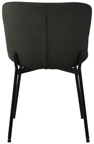 Scaune de dining verde-închis 2 buc. Maceda – House Nordic