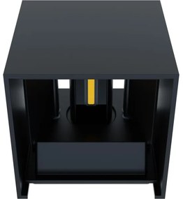 APLED - LED Aplică perete exterior CUBE 2xLED/3W/230V IP65