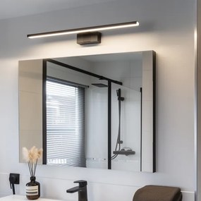 Aigostar - Aplica LED pentru oglindă de baie, 12W, 230V, 4000K, 60 cm, IP44, negru