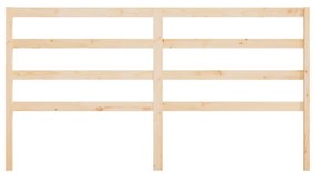 Tablie de pat, 186x4x100 cm, lemn masiv de pin Maro, 186 x 4 x 100 cm, 1