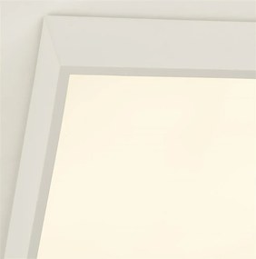 Plafoniera LED baie cu protectie IP44 Zeus 30x30cm, alb