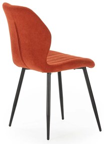 Scaune de dining cărămizii 4 buc. Milu – Marckeric