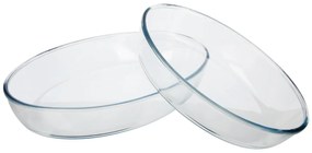 Caserola ovală termorezistentă, 2 buc