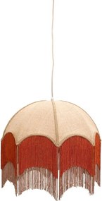Lustră din metal și iută naturala, ø53 cm, "Marigold"