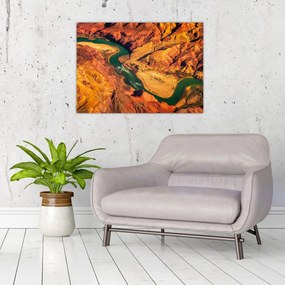 Tablou pe sticlă - Marele Canion (70x50 cm)