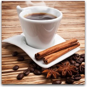 Tablou Styler Glasspik Coffee II, 30 x 30 cm