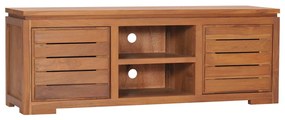 vidaXL Comodă TV, 110 x 30 x 40 cm, lemn masiv de tec