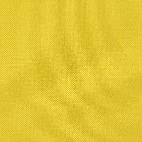 Taburet, galben deschis, 60x50x41 cm, material textil Galben deschis, 60 x 50 x 41 cm