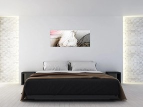 Tablou - Cerneală de marmură (120x50 cm)