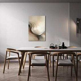 Tablou linii elegante printre nori
