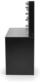 Masă de toaletă AMORIO neagră