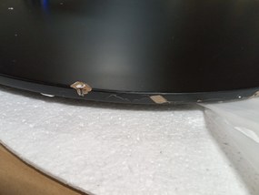 OFERTA Masa de sufragerie neagra OSLO 80x80 II. calitate