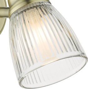 Där Lighting CED0775 - Lampă de perete pentru baie CEDRIC, 1xG9/25W/230V, IP44, din alamă