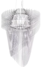 Lustra design Art Deco realizata manual Aria XL Transparent