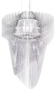 Lustra design Art Deco realizata manual Aria XL Transparent