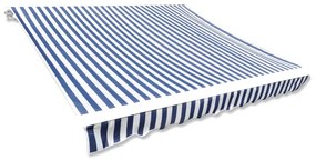 Panza copertina albastru  alb, 3x2,5 m (cadrul nu este inclus) Albastru si alb, 300 x 250 cm