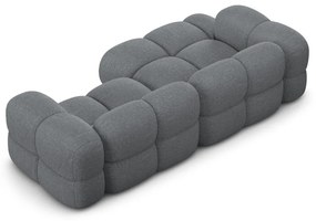 Colțar gri (cu colț pe partea stângă/cu șezlong) Loretto – Cosmopolitan Design