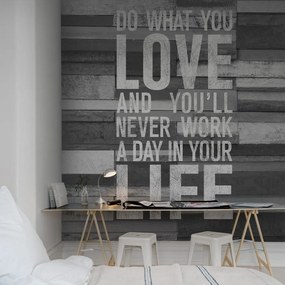 Fototapet, Quotes, Wood Wall, Rebel Walls