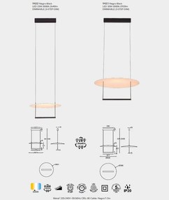 Lustra LED suspendata design modern SUN II D-42cm
