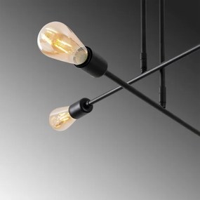 Lustră pe tijă FLOWER 4xE27/40W/230V