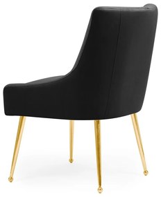 Scaun Sizar negru/gold – H86 cm