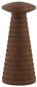 Râșniță de sare/piper/condimente din lemn Yucatan - Alessi
