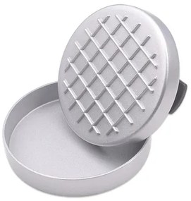 Presa pentru hamburgeri/chiftele aluminiu 11,8cm Perfect Home 10458