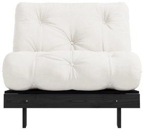 Fotoliu crem Roots Black Night – Karup Design