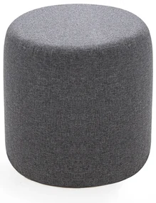 Silindir Taburet Pouf Antracit