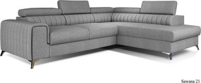 Colțar lemn masiv Extensibil Lisbon 275x205cm Ladă Depozitare Personalizabil