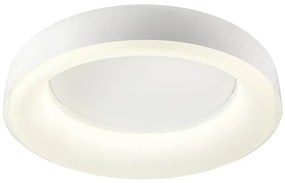Redo 01-3941 - Plafonieră LED tip DIP, 40 W, 230 V, Ø 62,4 cm, alb