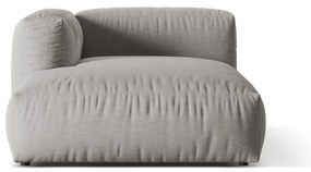 Modul pentru canapea modulară gri deschis (cu colț pe partea stângă ) Martina – Micadoni Home