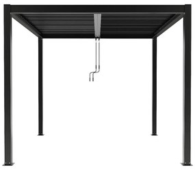 Pergolă luxoasă din aluminiu 3x4