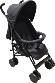 Carucior sport tip umbrela Baby Care™ PRO 818B, Spatar reglabil in 7 trepte, Pozitie somn, Amortizoare, Frana picior, Pliabil, Negru