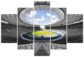 Tablou - stadionul de fodbal (150x105 cm)