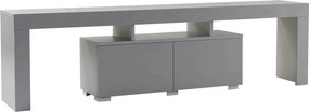 Comoda TV ENCLAVE, gri, PAL, 180x32x50 cm