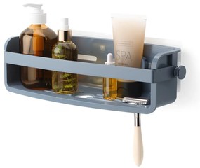 Raft pentru baie albastru autoadeziv din plastic reciclat Flex – Umbra