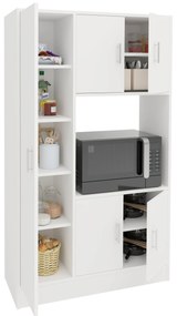 Dulap bucatarie Arno, 5 Usi, Alb, 90 x 32 x 150 cm