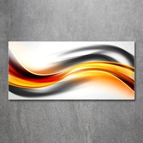 Tablou din Sticlă valuri abstracte