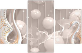 Tablou - Lebede fermecate (90x60 cm)