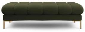 Bancă verde capitonată Bali – Cosmopolitan Design