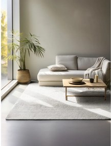 Covor gri deschis reversibil/țesut manual din iută 60x90 cm Bouclé Jaipur – Hanse Home