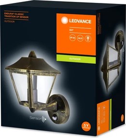 Ledvance - Aplică perete exterior cu senzor ENDURA 1xE27/60W/230V IP44